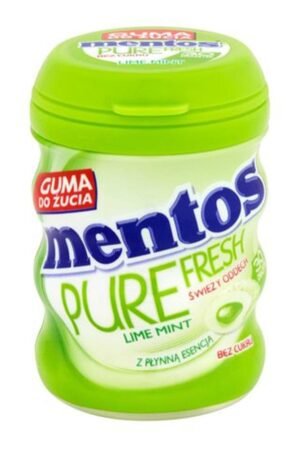 Mentos Gum Pure Fresh Lime Mint 60g