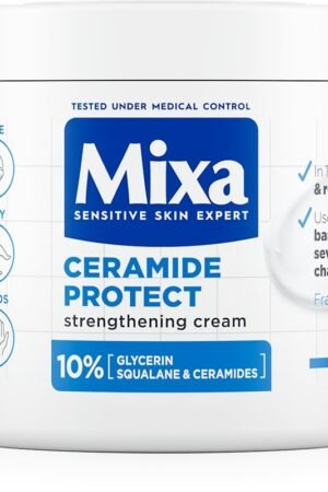 Mixa Ceramide Protectcrème pour le corps régénérante pour peaux sensibles 400ml