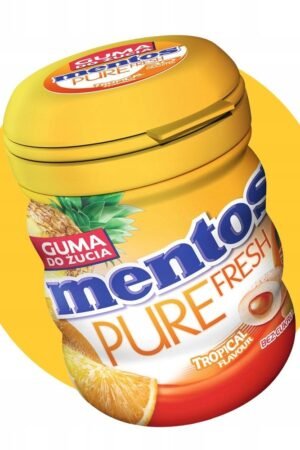 Mentos Gum Pure Fresh Tropical 60g