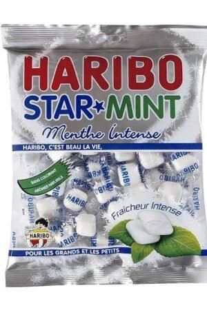 Haribo StarMint Saveur Menthe Intense 200G