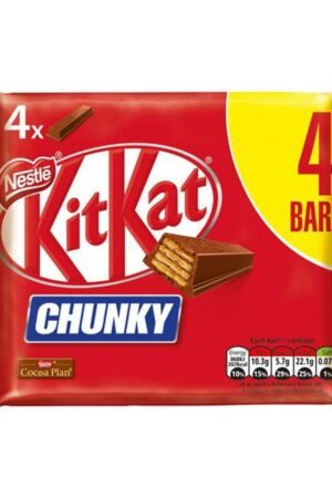 KitKat Chunky Milk Chocolate Bar X4