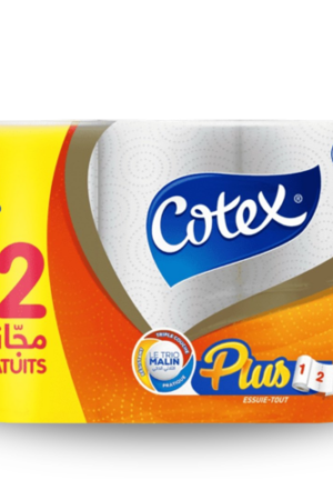 COTEX Essuie-tout PLUS 6 rouleaux