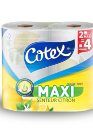 COTEX Essuie-tout MAXI 2 rouleaux