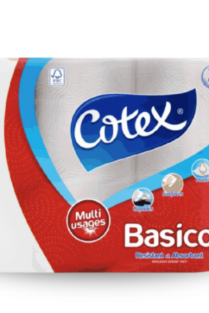 COTEX Essuie-tout BASICO 3 rouleaux