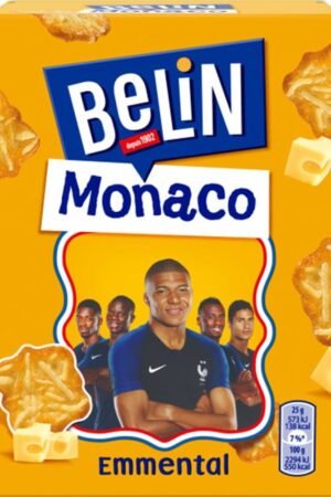 Belin Biscuits apéritifs Monaco emmental 110G