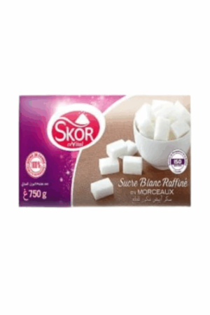 SKOR Sucre Blanc en Morceaux 750Gr