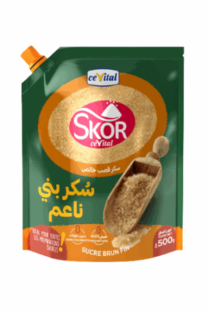 SKOR sucre brun 500