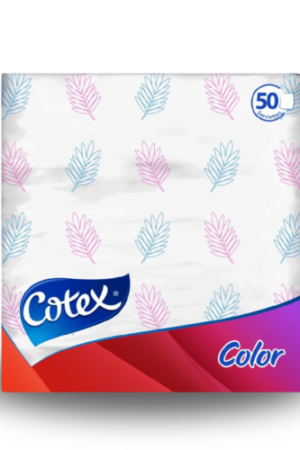 COTEX Serviettes COLOR 50pcs