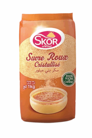 SKOR sucre Roux 1kg