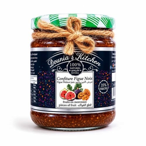 DOUNIA’S Confiture Figue Noix 250g