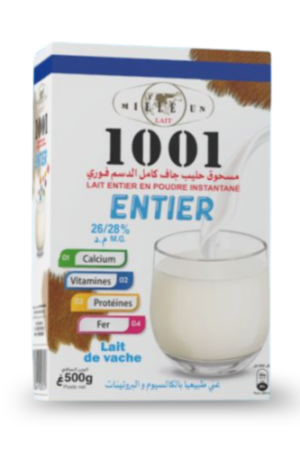 1001 Lait entier 500g