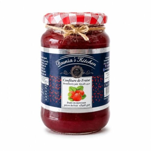 DOUNIA’S Confiture Fraise 450g