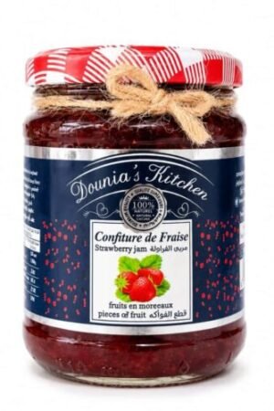 DOUNIA’S Confiture Fraise 250g