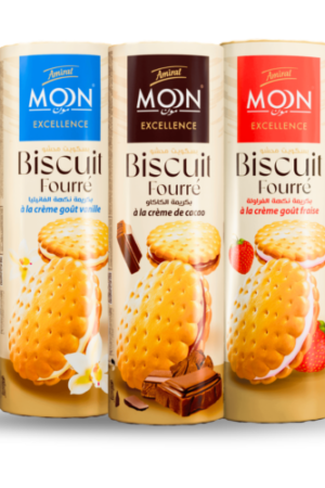 MOON biscuit fourées 350g