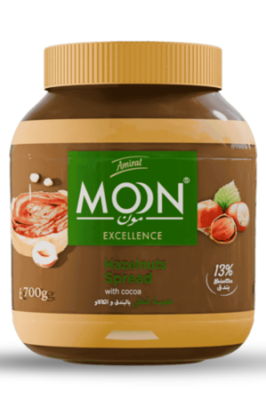 MOON pâtes à tartiner chocolat noisettes 700g