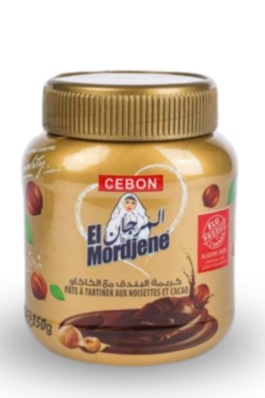 EL MORDJENE pâtes à tartiner chocolat noisettes 350g