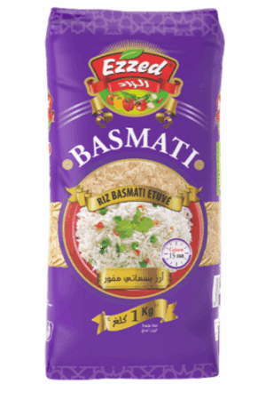 EZZED riz etuvé basmati 1Kg
