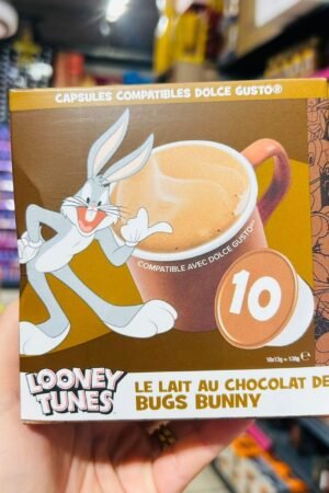 Looney Tunes Le Lait Au Chocolat De Bugs Bunny Capsules 10Pcs