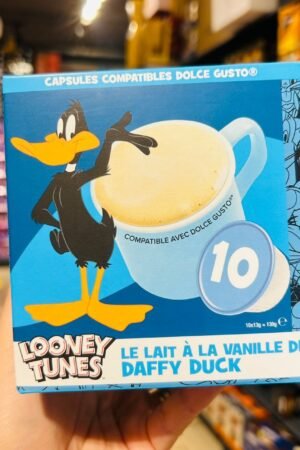 Looney Tunes le lait à la vanille de Duffy Duck Capsules 10Pcs