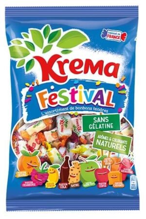 krema Festival Assortiment de bonbons tendres 150G
