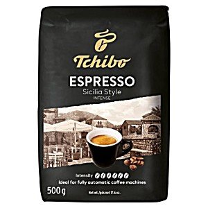 Tchibo Espresso Sicilia Style Intense Roast Kawa Palona Ziarnista 500 G