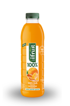 IFRUIT 100 % naturels Orange carotte 750ml