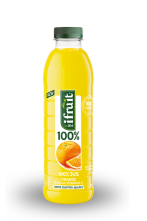 IFRUIT 100 % naturels Orange 750ml