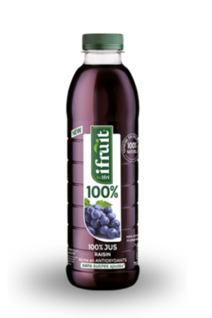 IFRUIT 100 % naturels Raisin 750ml