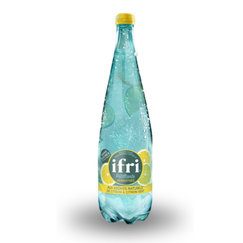 IFRI Eau pétillante citron 1L