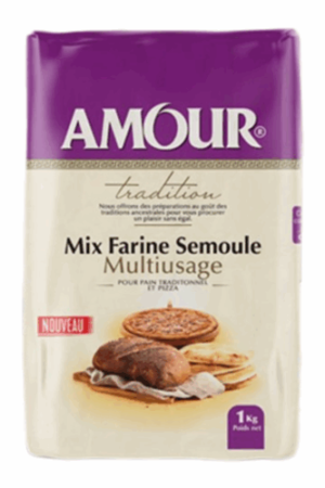 Amour Mix Farine semoule 1Kg