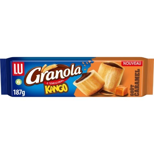 Lu Granola Biscuit Kango Goût Caramel 178G