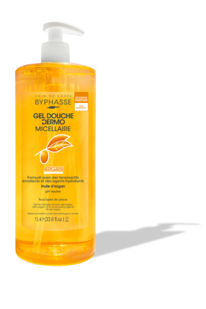 Byphasse GEL DOUCHE DERMO MICELLAIRE ARGAN 1L