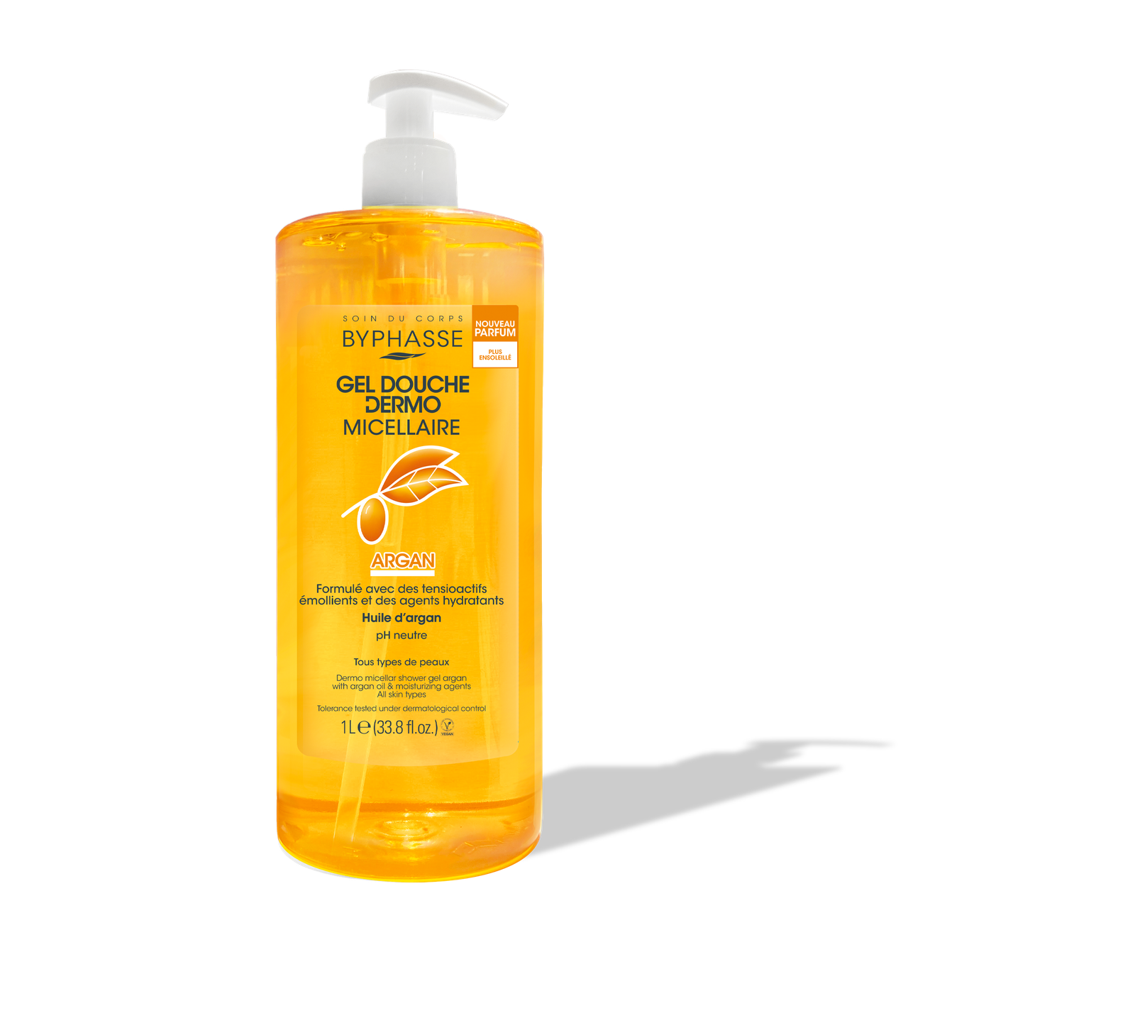Byphasse GEL DOUCHE DERMO MICELLAIRE ARGAN 1L