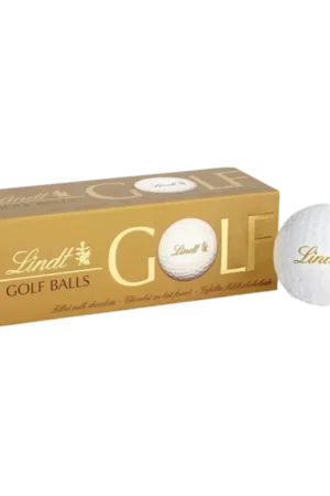 Lindt Balle De Golf En Chocolat Au Lait Et Noisettes (3 Balles) 110g