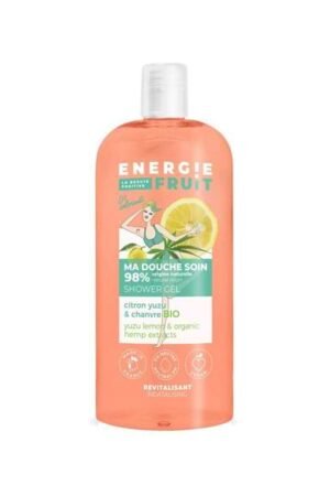 Energie Fruit Ma 98% Origine Naturelle Citron Yuzu et Chanvre Gel Douche 500ML