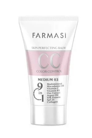 FARMASI CC Color Control Cream Foundation Balm light 03 -50ml-