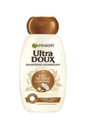 Garnier Ultra Doux Nourrissant Lait de Coco et Macadamia Shampooing 250ML