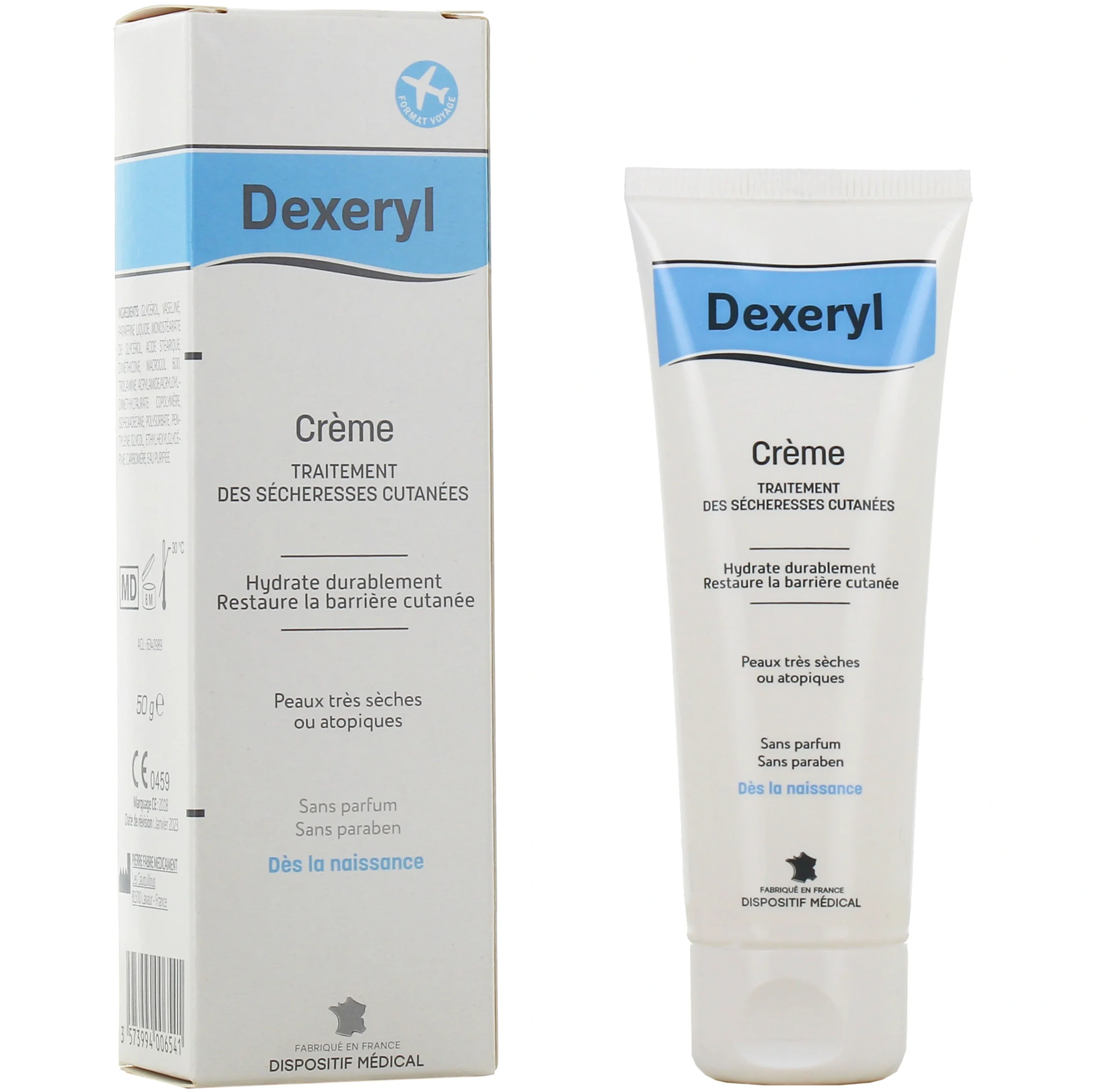 Dexeryl crème sécheresses cutanées 250 g