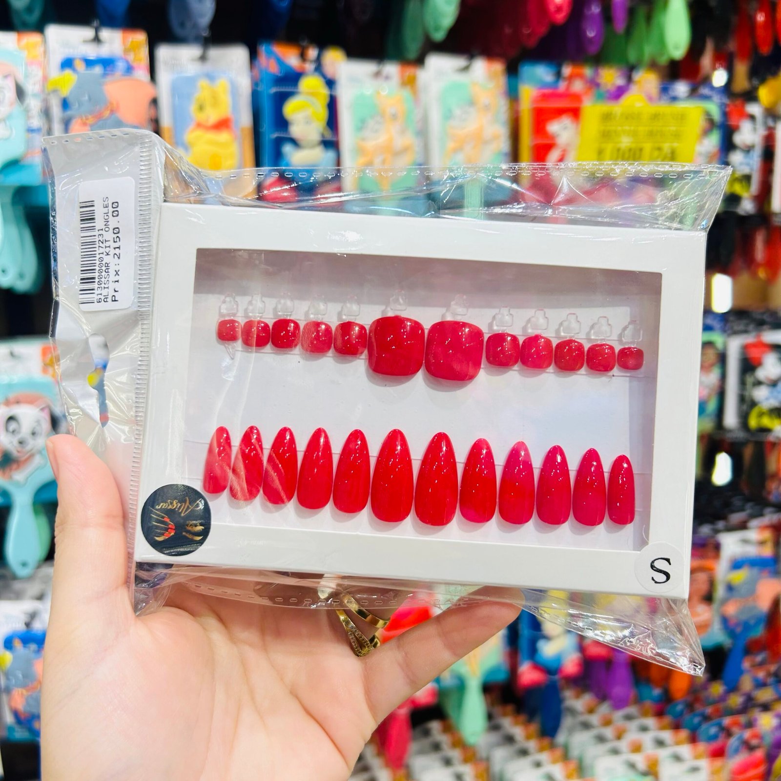 Faux ongles (Manucure, pédicure) rouge