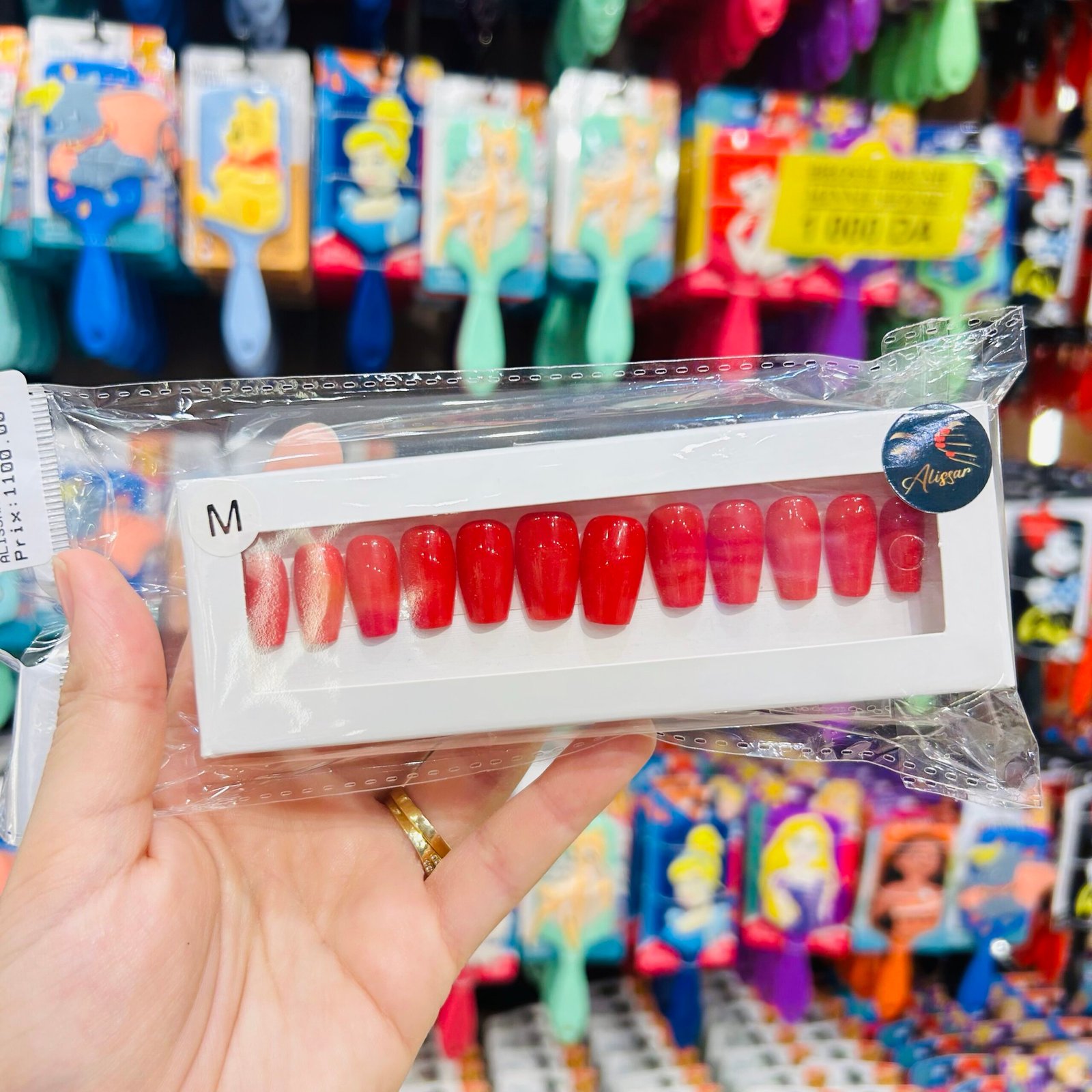 Faux ongles (manucure, carré ) rouge
