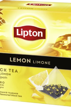 Lipton Black Tea Lemon, pack of 20