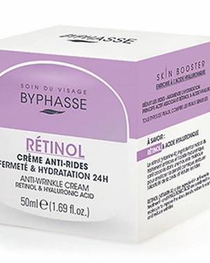 Byphasse Crème anti-rides au rétinol, 50 ml